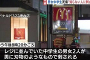 警察👮「マクドナルド刺殺事件、多分通り魔だけど情報ないから付近のドラレコの映像くれ」