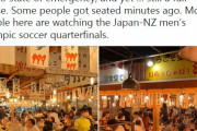 「五輪中の居酒屋は20時でも満席。クレイジーだ！」米紙記者の投稿した店内写真が物議