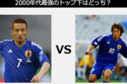 日本史上最高のサッカー選手は？専門家「中田英寿」知識人「中村俊輔」