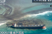 【これは酷い】商船三井の貨物船がモーリシャス沖合で座礁した原因が報道されるも内容がしょーもなさすぎる・・・