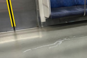 【悲報】コミケ帰りの電車で「白い液体」が発見されてしまうｗｗｗｗ