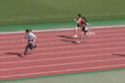【画像】 100m走「12秒36」で日本記録更新した女子小学生の走りがエグいｗｗｗｗ
