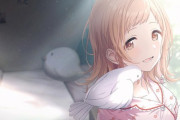【画像】女の子「ほわっ・・・♡鳩さん・・・♡こんちには・・・♡」