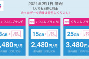 【速報】UQモバイル、なぜか新プランで値上げしまくりｗｗｗｗｗｗｗｗｗｗｗｗｗｗｗ