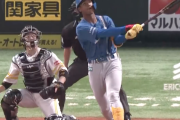 日ハム万波中正  7打席 6三振 1HR