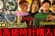【嫉妬速報】ヒカキンが1億1260万円で買った腕時計、なんと半年で2億3955万円まで高騰‥‥金持ちはさらに金持ちに?
