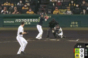 【阪神対ヤクルト21回戦】ヤクルト、４回表に坂口のタイムリーで先制！坂口は通算１５００安打達成！！！！！！！！！！！