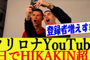 クリスティアーノ・ロナウド、YouTubeでも驚異的な記録を達成！史上最速で「金の盾」獲得
