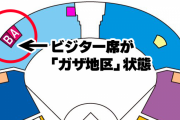 【悲】広島阪神戦のCS甲子園ビジター席、ガチで狭い