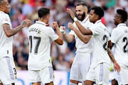 レアルがベンゼマのハットトリックで快勝！　ラ・リーガの得点王争いが熾烈に