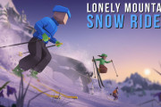 高評価マウンテンバイクゲームの続編！スキーで雪山を滑走する『孤独な山々：スノーライダー（Lonely Mountains: Snow Riders）』PS版も近日発売予定？