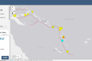 【法則】南太平洋バヌアツ沿岸で「M5クラス」の地震が相次ぐ…近隣のパプアニューギニアやフィジーでも「M6クラス」の地震発生