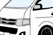 【画像】代車のハイエースの注意書きがしつこすぎるwwww