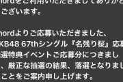 ワイ、京都のAKB全握グループ写真会　「メンバー当日発表レーン」に12口 応募するも全落wwwwww