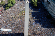 アルゼンチン、２０日を休日に　首都で凱旋パレード―Ｗ杯サッカー