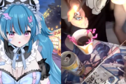 Vtuberさん、室内で線香花火をしようとする → 勘違いで普通の花火に火をつけてしまい、後悔する結果になってしまう…