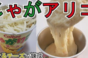 じゃがりこにお湯ぶっかけて潰して食べる←夜食