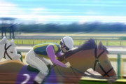 『群青のファンファーレ』競馬アニメなのに馬のCG酷すぎﾜﾛﾀｗｗｗｗ内容も作画もウマ娘を見習ってほしい