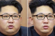【画像】金正恩さん、痩せればイケメンだった