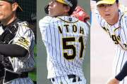 阪神“ドラ１トリオ”ら５選手に戦力外通告　現時点で９人の退団決定