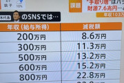 国民民主の減税、まさかの「逆累進課税」だったｗｗｗｗｗ