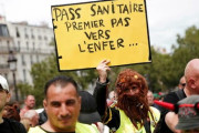 フランス、公共サービス利用にワクチン・パス提示を義務化…16万人が抗議へ[海外の反応]