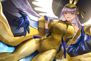 【FGO】ゴールデン衣装のBBドバイちゃんイラスト！！　ゴールデン衣装いいですね！！