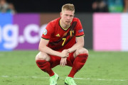 【ベルギー代表】デ・ブライネ、ベスト8で敗退もW杯でのリベンジ誓う「全力を尽くす」