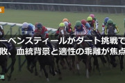 レーベンスティールがダート挑戦で惨敗、血統背景と適性の乖離が焦点に
