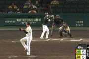 【阪神対ヤクルト20回戦】阪神の守備…