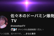 その辺にいる佐々木さん、その辺にいる佐々木さんとしての活動終了を発表