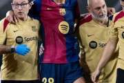 ◆悲報◆バルサの17歳マルク・ベルナル、ラージョ戦で前十字靭帯断裂！長期離脱へ
