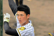 阪神ドラフト7位髙寺望夢(18) .500(8-4) 打点1 出塁率.556 OPS1.181