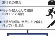 【画像】私人逮捕の要件、かなり限定的だった