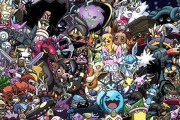 【圧巻】制作180時間！「ポケモン全匹を描き込んだ大集合イラスト」がすげぇえええええ