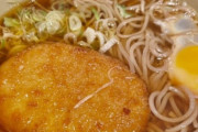 コロッケとかいう米に合わないのに蕎麦に合う食い物ｗｗｗｗｗ