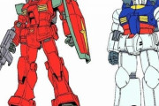 ガンダムとガンキャノンのカラーリングを入れ替えた結果ｗｗｗ