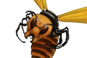 【お絵描き】スズメバチ描いた