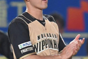 【野球】日本ハム・杉谷が涙、涙の引退試合　代打で右飛　新庄監督との抱擁に侍選手、ファンも総立ち
