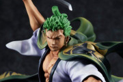 『ONE PIECE』ゾロ扮する浪人「ゾロ十郎」のフィギュアが堂々見参！相手を射貫くような鋭い視線に注目
