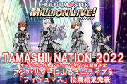 【アイマス】フィギュマス選挙、「TAMASHII NATION 2022」オープニングセレモニーにて結果発表！