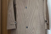 【画像】ワイがGUで買ったチェックのバルマカーンコートがオシャレだと話題に
