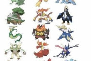 【ポケモンSV】歴代御三家ポケモン、一番好きなのは？