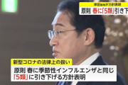 【朗報】今年４月からコロナを５類引き下げへ、屋内でのマスク着用も原則不要へ