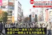 【新型コロナ】GoToトラベル全国一斉に停止へ…今月28日～1月11日