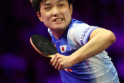 【卓球】張本智和が世界王者を破り優勝！中国の王楚欽を4―2で下し歓喜の雄叫び　WTTチャンピオンズ