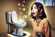【朗報】インスタ女子さん、トイレ見ただけで世界の真実に気がついてしまう