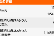 Pハイフリは初当たり確率重いのにプレミアムはいふりんくの確率は軽い…