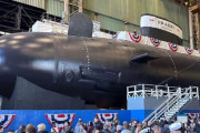米海軍バージニア級原子力潜水艦「アイダホ SSN-799」の命名式！
