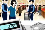 スーパーで新手の「詐欺」 女が3700円をだましとり逮捕